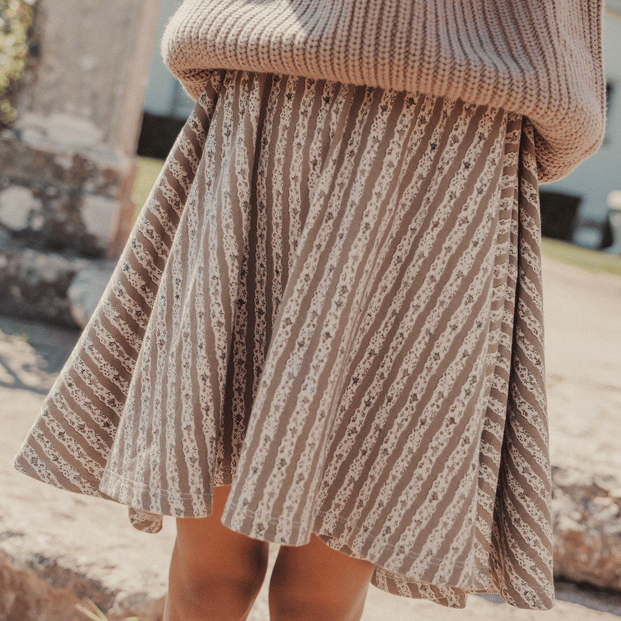 The Printed Long Sleeve Dress - Jasper