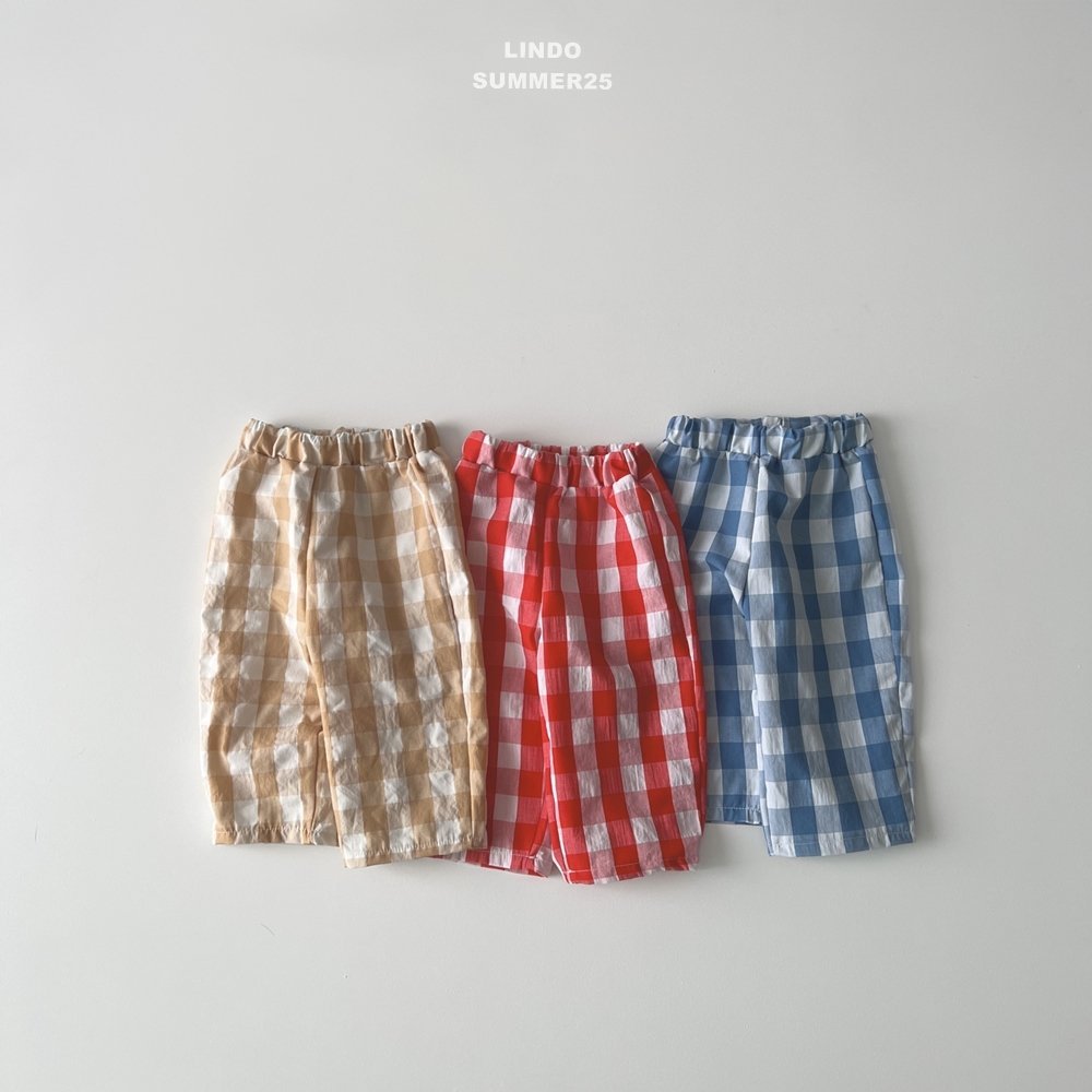 Checkered Pants