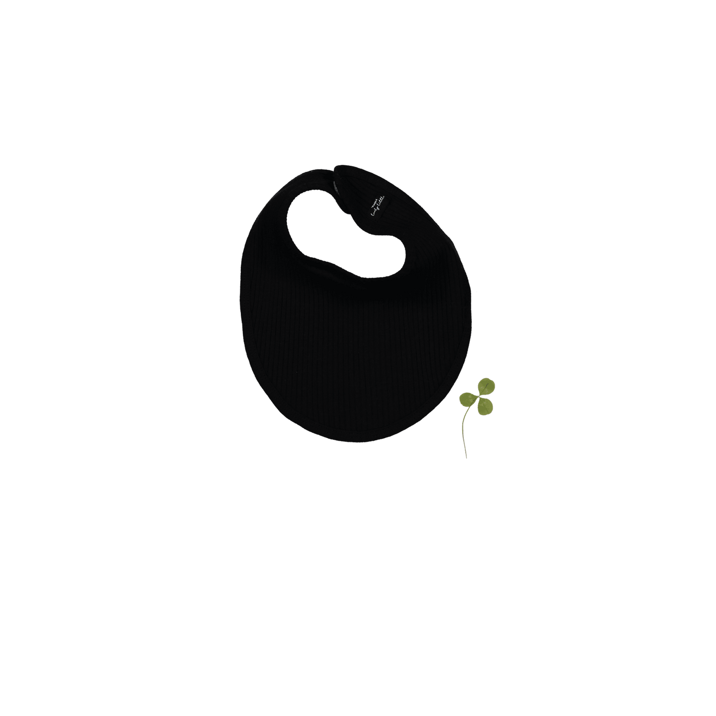 The Bib - Black Ribbed