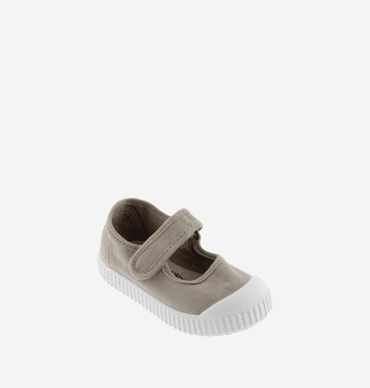 1915 Inglesa Drec Canvas Mary Jane | Beige in Size 22