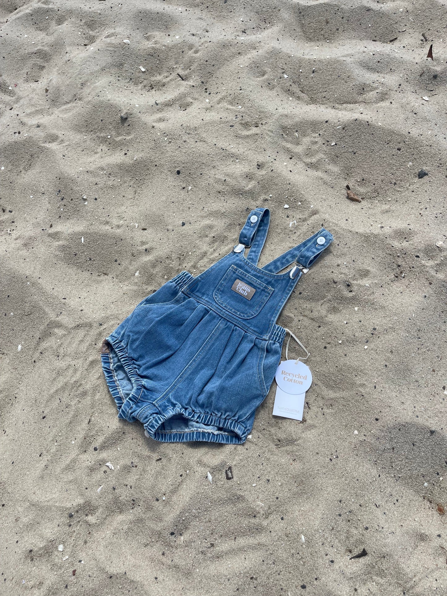 Bowie Bubble Romper | Ziggy Blue