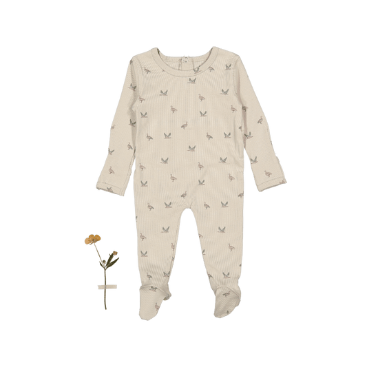 The Printed Romper - Mallard