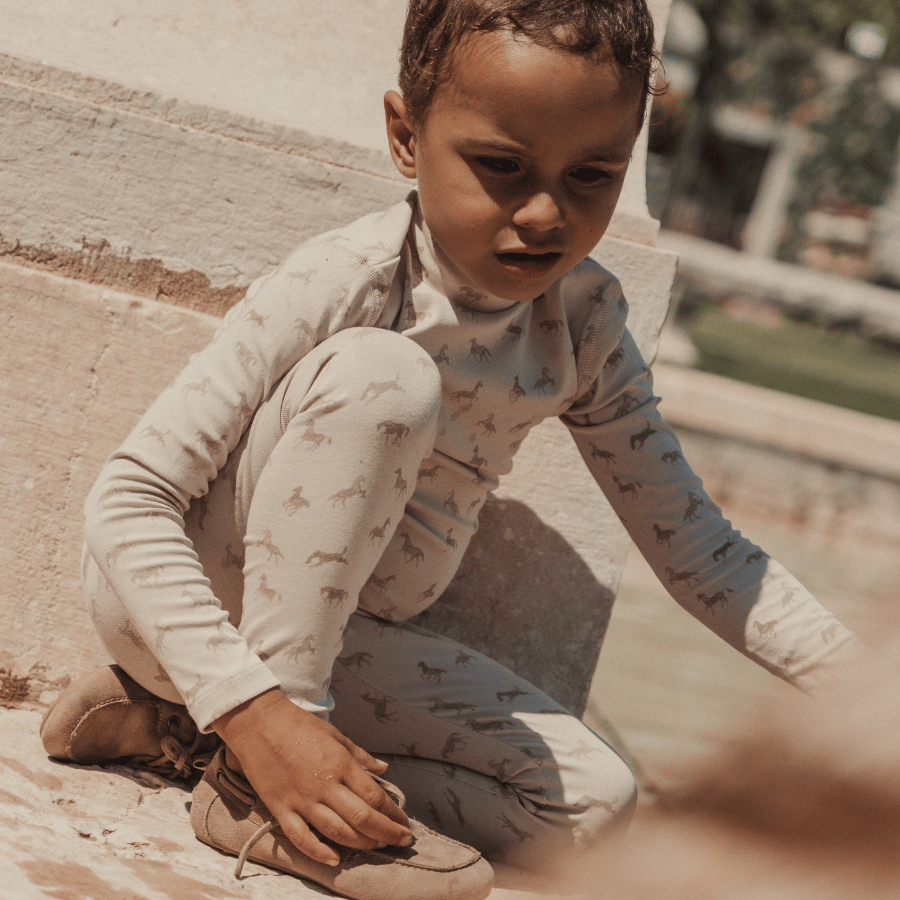 The Printed Tutleneck - Horse