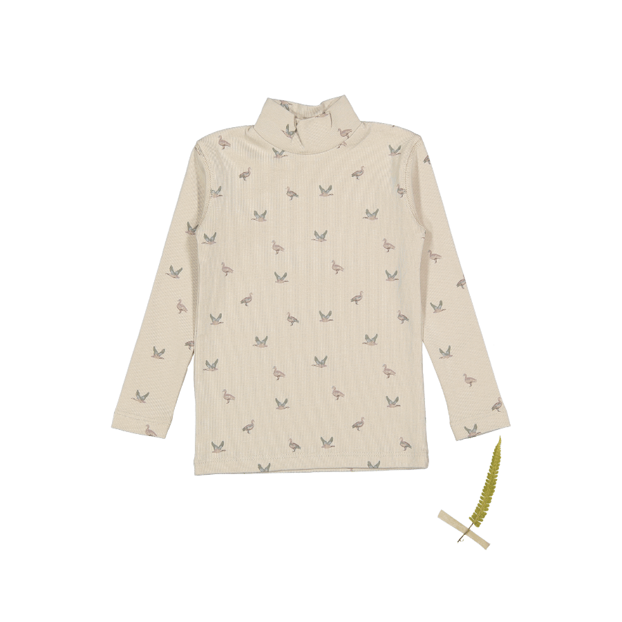 The Printed Tutleneck - Mallard