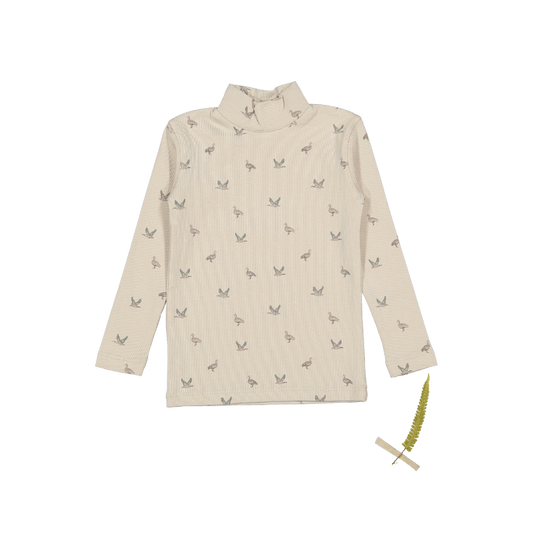 The Printed Tutleneck - Mallard