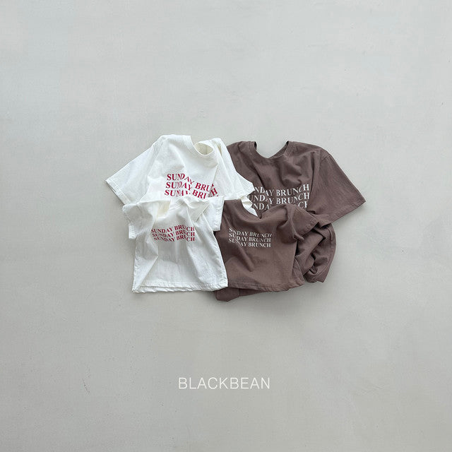 Sunday Brunch Tee | White in XL