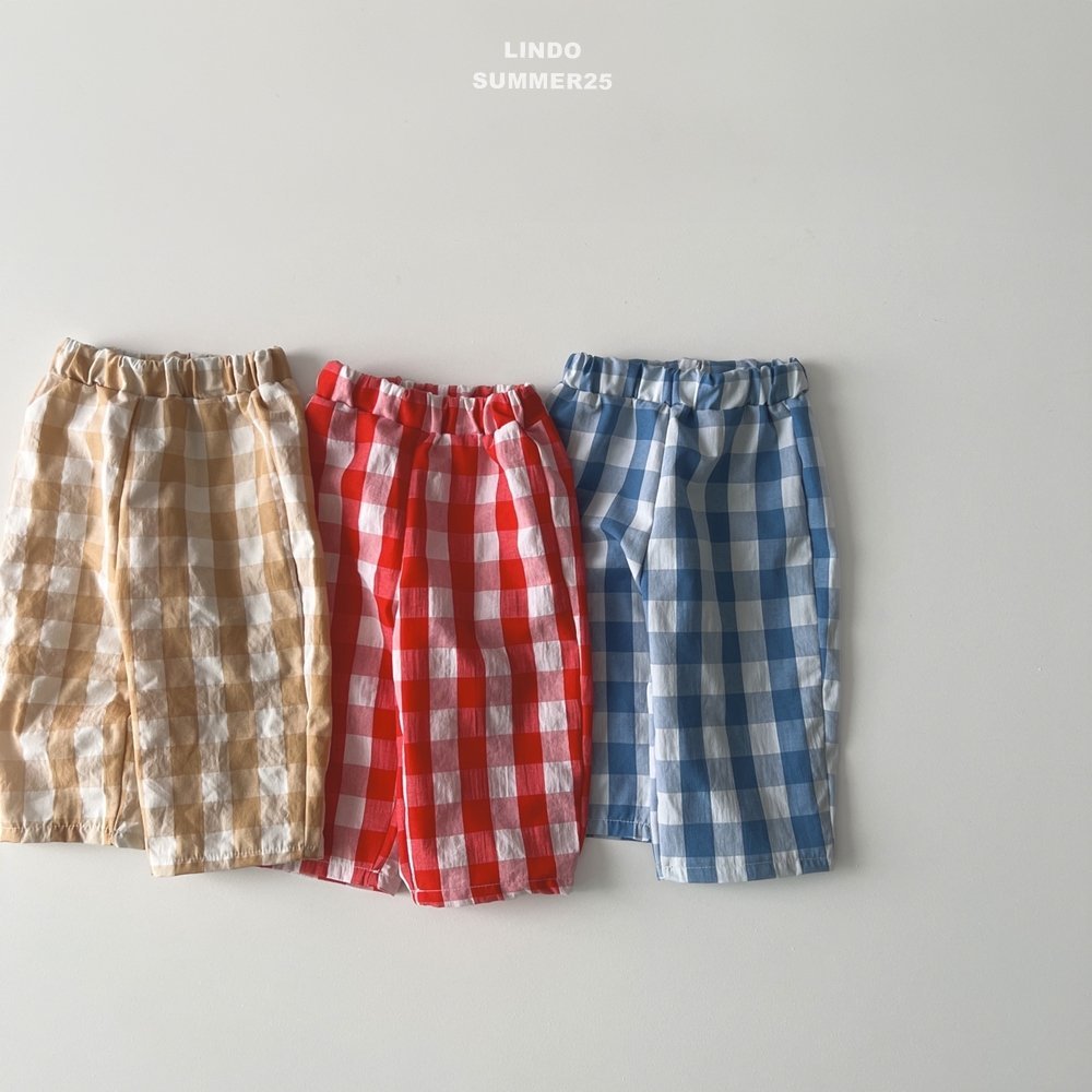 Checkered Pants