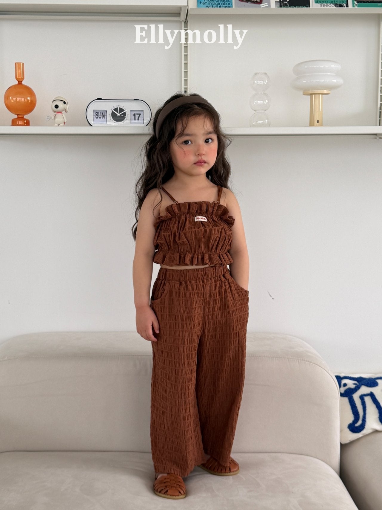 Smocked Spaghetti Top and Pants