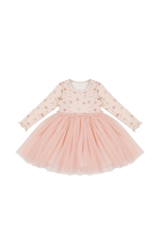 Anna Tulle Dress | Petite Fleur Soft Peony in 1Y