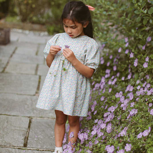Pat-A-Cake Dress| Astrid Niva Liberty Print in 3/4YR