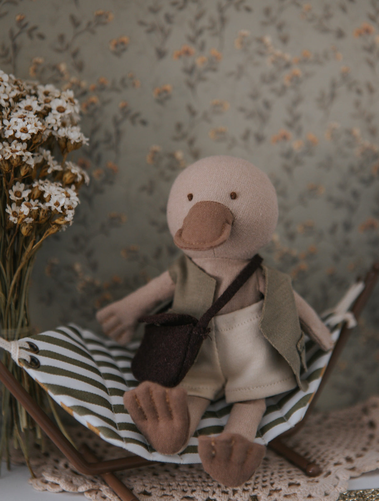 The Bushwalker | Platypus Miniature Doll