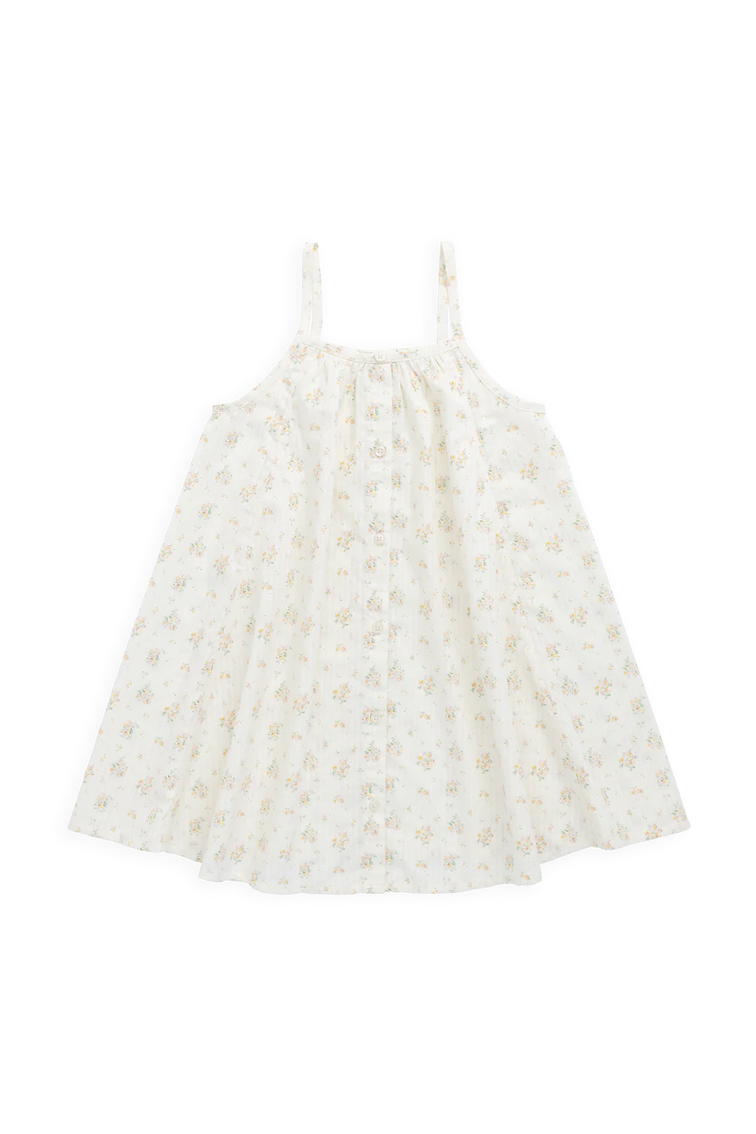Organic Cotton Cosette Dress - Justine Parchment
