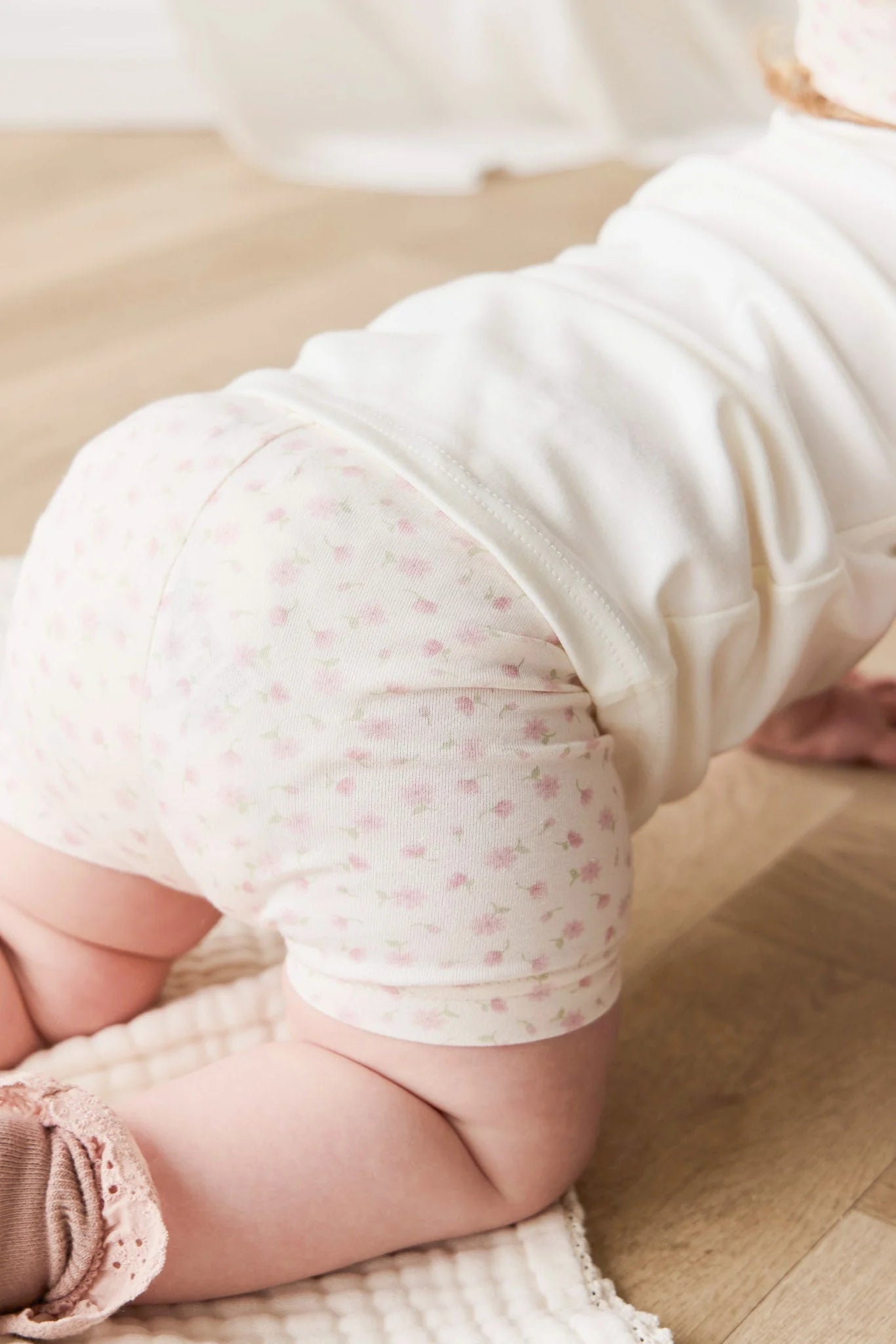 Organic Cotton Everyday Bike Short - Victoria Blush