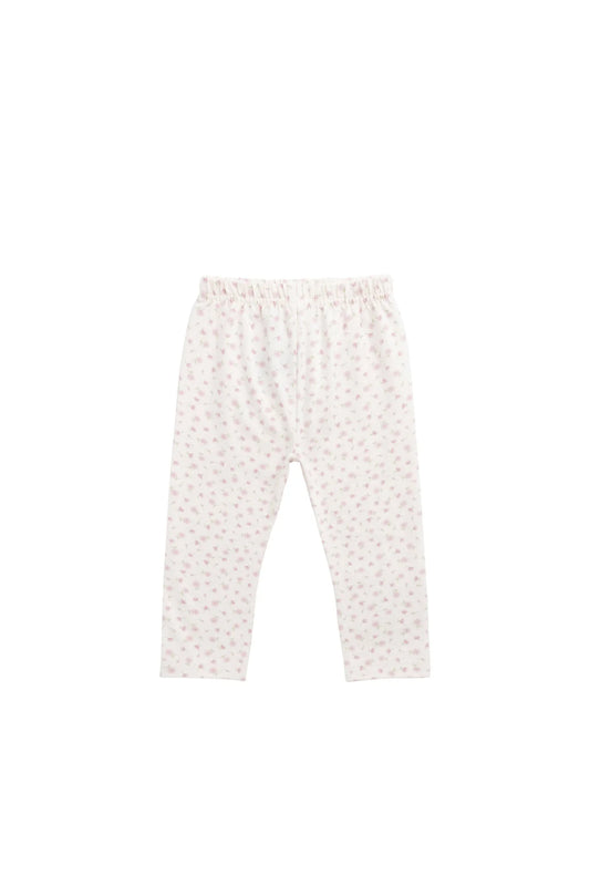 Organic Cotton Everyday Legging - Victoria Blush