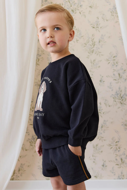 Organic Cotton Nash Short - Eclipse