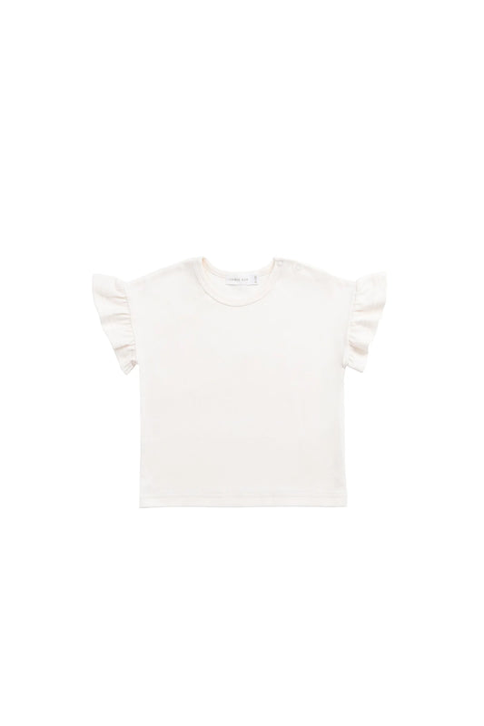 Pima Cotton Antoinette Top - Blushed Rose