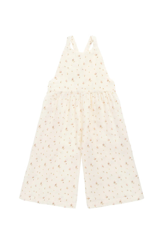 Organic Cotton Muslin Lana Jumpsuit - Dina Antique