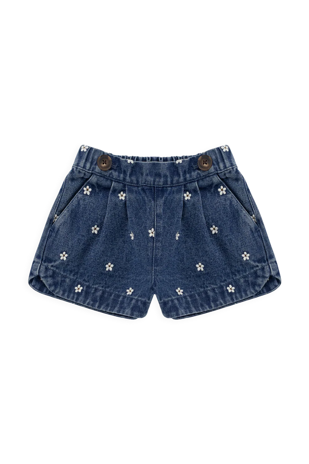 Jardine Shorts - Josie Floral Denim