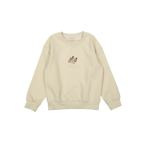 The Embroidered Sweatshirt - Flower