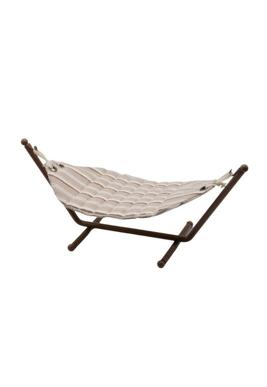 Miniature Striped Hammock | Neutral