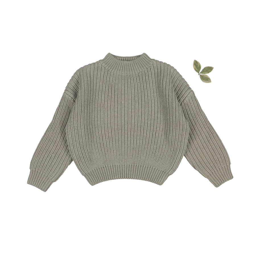 The Chunky Knit Sweater - Sage
