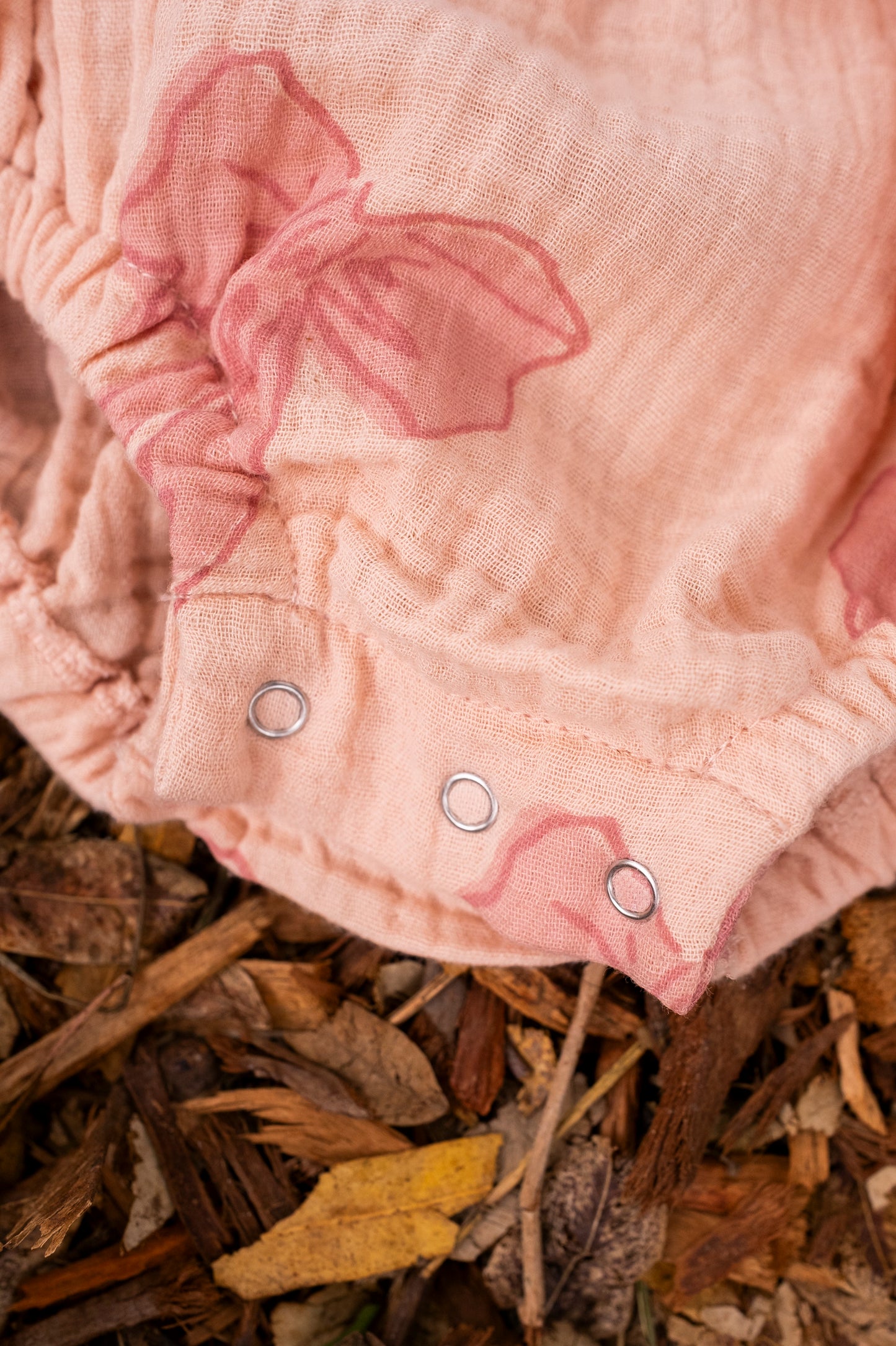 Ivy Romper | Vintage Bows Dusty Pink