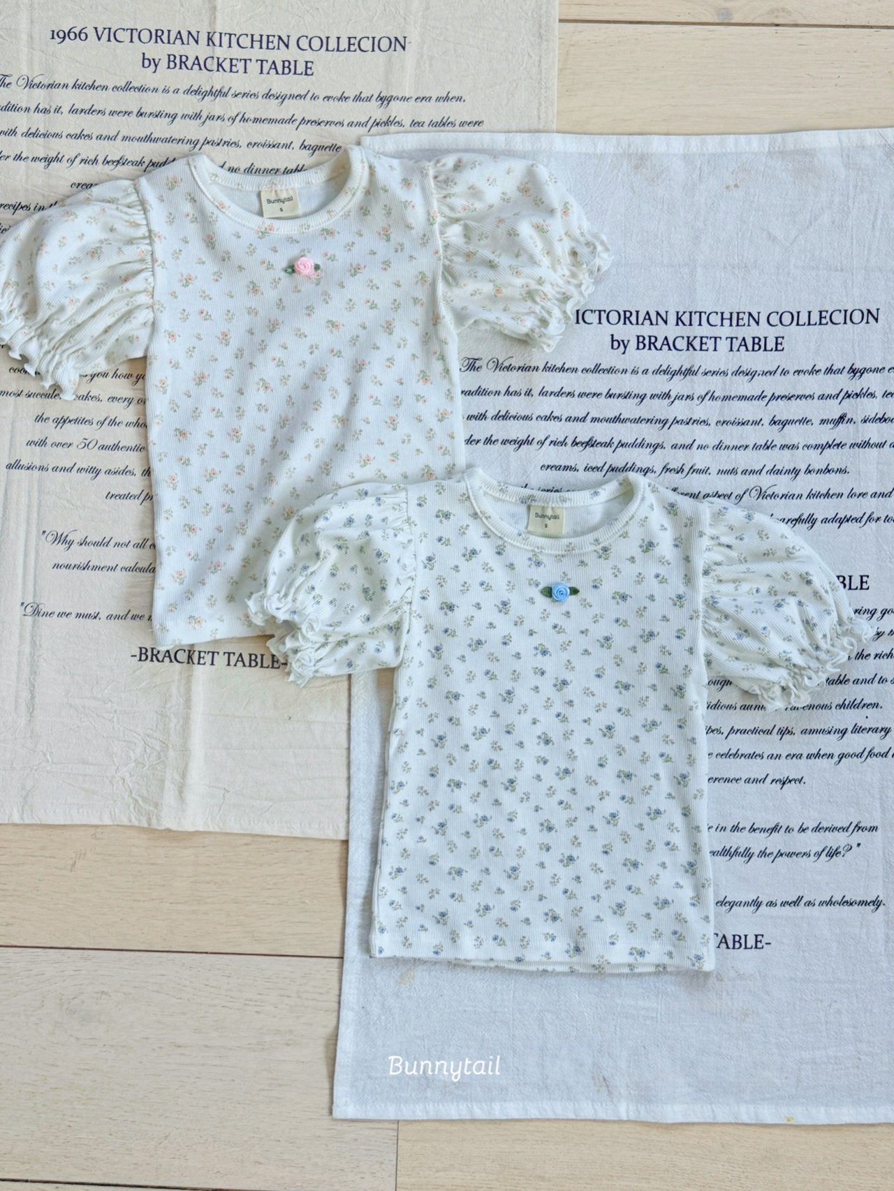 Ribbed Floral Tee