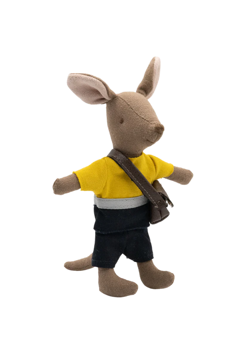 The Postie | Kangaroo Doll with Post Box