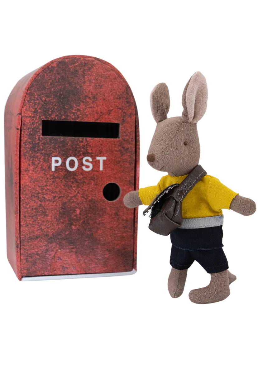 The Postie | Kangaroo Doll with Post Box