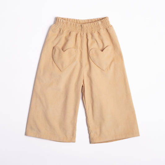 Heart Pocket Pants | Dusty Pink
